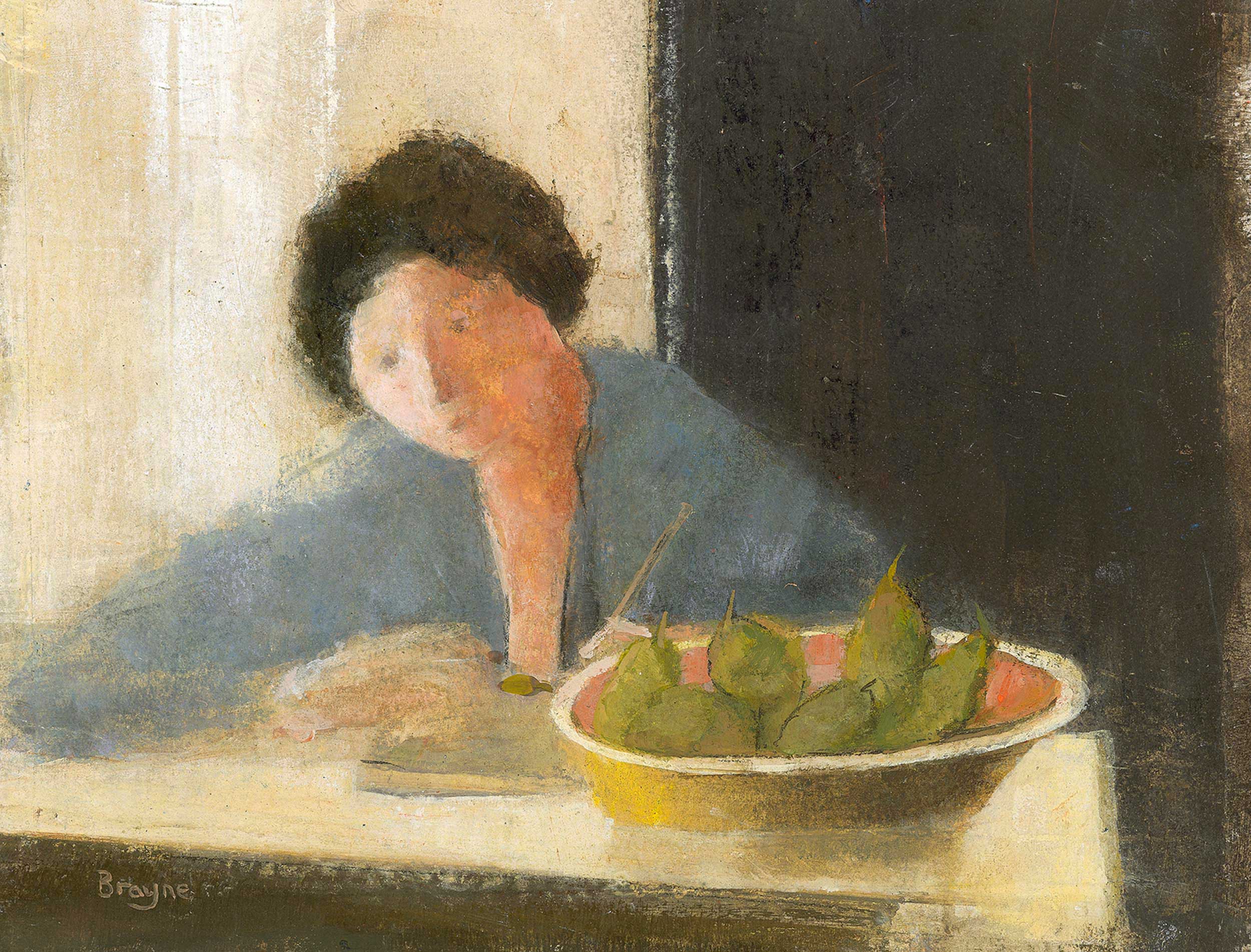 Painting Still Life by David Brayne RWS